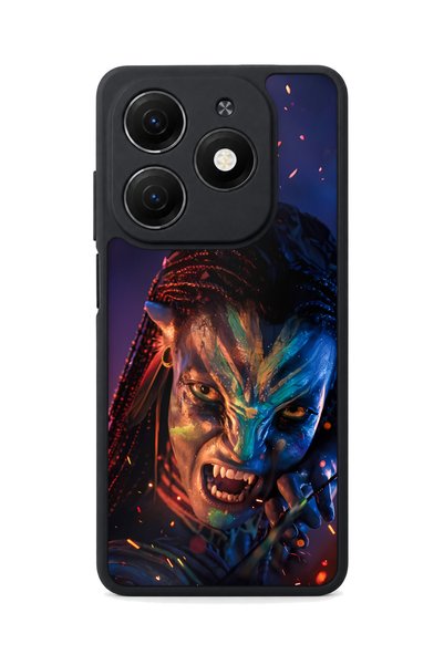 TECNO Spark 20 Compatible Neytiri Patterned Camera Protected Shockproof Case