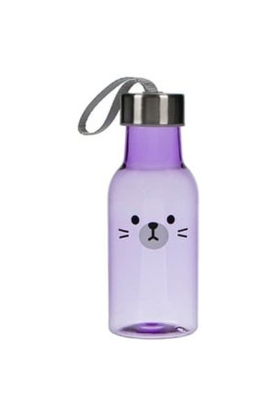 OEM Lila Bear Plastic Water Bottle 350ml