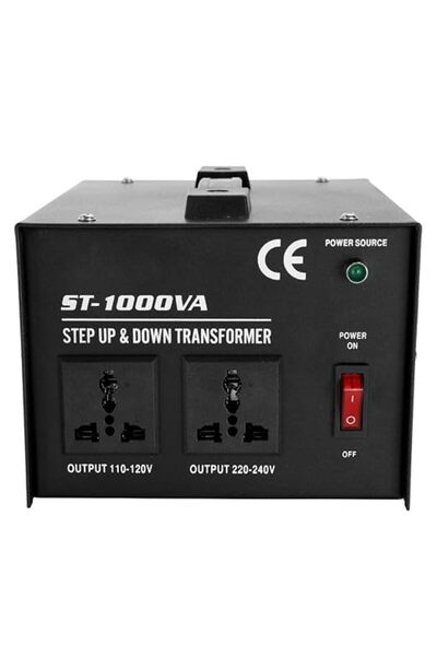 VKONERL 1000 Watt Voltage Converter Transformer 110/120 Volt -220/240 Volt - ...