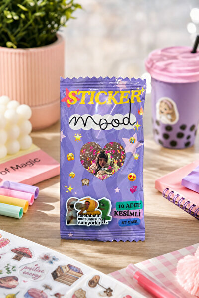 Jack Ferrero Trend Emoji and Meme Themed Sticker Mood Pack 10 Pieces of Cut-O...