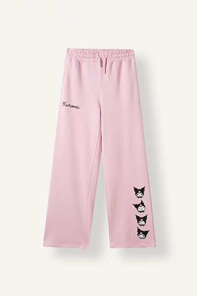 DeFacto Kuromi Printed Wide Leg Sweatpants Girls (26 Au)