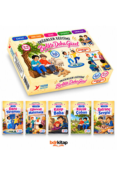 Yuva Yayınları 5 ve 6. Sınıf Değerler Eğitimi Hikaye Kitabı - Birlikte Daha G...