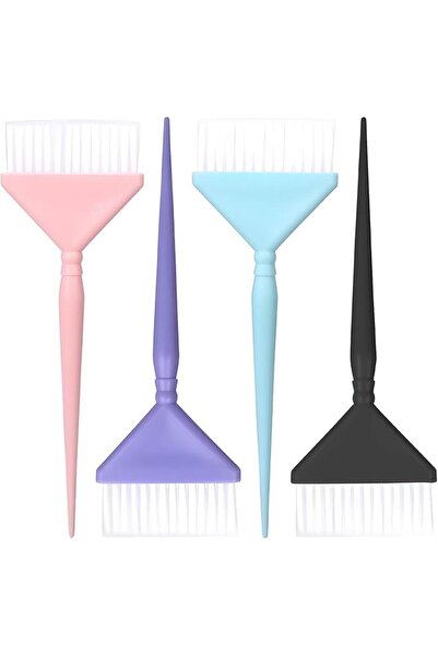 TERRIFI 4 Pcs Hair Dye Brush Kit, Multi-Functional Coloring Brush Set for Hig...