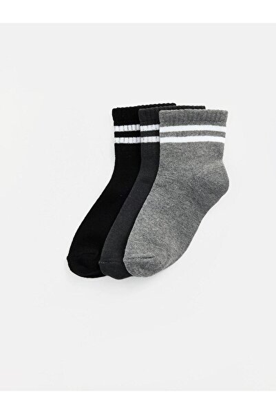 LC Waikiki Striped Boys' Socks (W6)