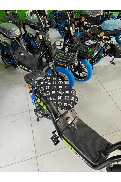 VSM UYUMLU SİYAH BEYAZ DESENLİ PENYE MOTOSİKLET KILIFI