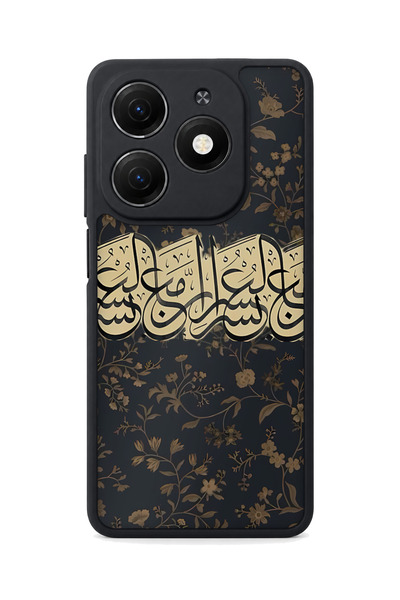TECNO Spark 20 Compatible Line Art Patterned Camera Protected Shockproof Case
