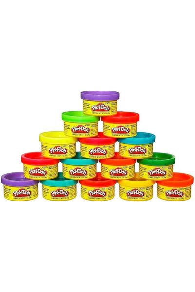 Play Doh كيس بلاي دوه 1 أونصة، 15 قطعة، متعدد الألوان