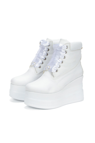 Stilo Women's Boots with Filled Heels 9cm Heel Comfortable and Stylish Design