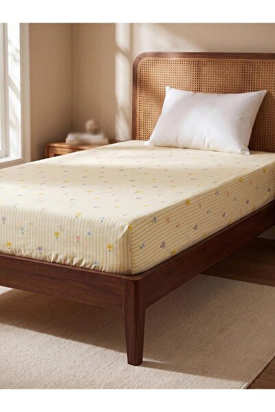 LC Waikiki Floral Single Fitted Sheet (S6)