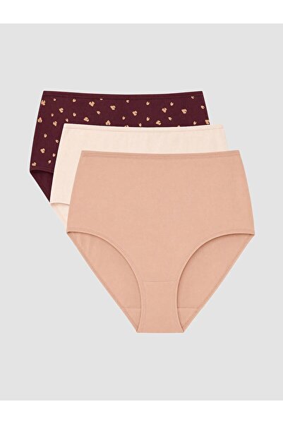 LC Waikiki Patterned Classic Panties 3-Pack (W6)