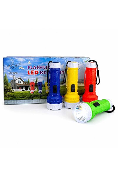 JML LED Lantern 24/set, Portable with 11cm Lanyard, Assorted Wholesale Colors