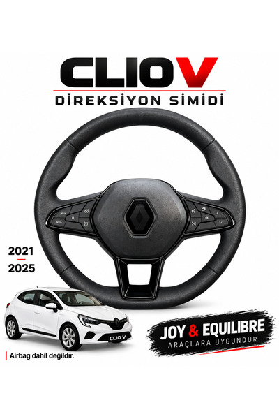 Renault Clio 5 Direksiyon Simidi 2021-2025 Joy Equilibre Orijinal 484004585R