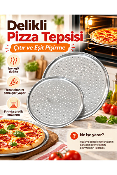 DELIKLI PIZZA TEPSISI