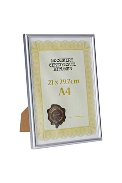 OEM A4 Silver Grey Plastic Photo Frame 21x29.7cm