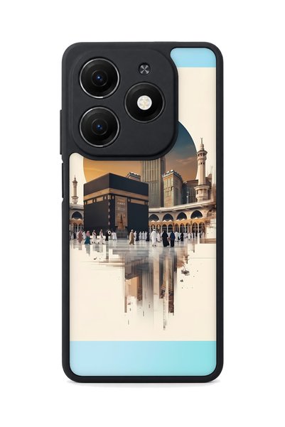 TECNO حافظة مقاومة للصدمات متوافقة مع كاميرا Spark 20 ذات النمط المقدس