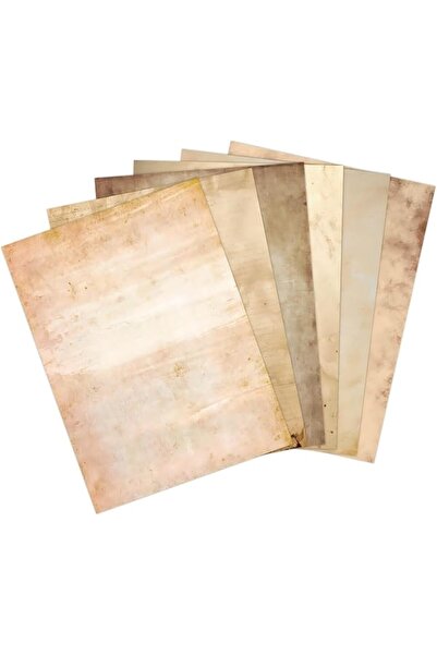 KASTWAVE Vintage Computer Paper, Parchment Writing Stationery Sheets, 48 Doub...