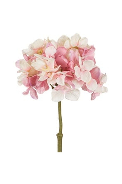 OEM Floare Artificiala Hortensie Crem Roz 24cm