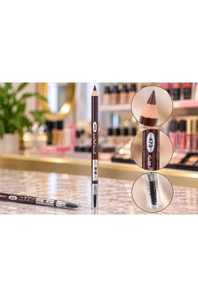 Look Luxe Brow Pencil Shade 473 Brown, Designed for Defining and Filling in E...