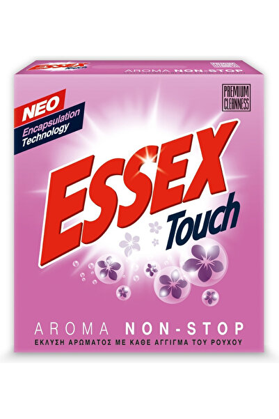 ESSEX Touch Aroma Non-Stop Απορρυπαντικό Πλυντηρίου σε Σκόνη 2.4kg (50 Πλύσεις)