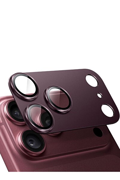 Wtech Apple iPhone 18 Pro Max 5G 2026 3D Metal Ring Camera Lens Protector Ful...