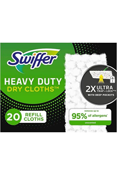 Swiffer Sweeper Heavy Duty Mop Pad Refills for Floor Mopping and Cleaning, Al...