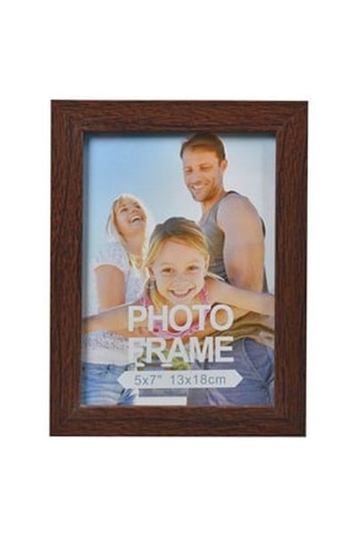 OEM Fama Decorative Photo Frame Dark Brown Wood 13x18cm