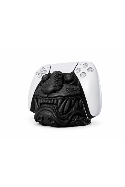 OEM Suport controler PS5 Mască Tigru Oni, Suport decorativ pentru birou și se...