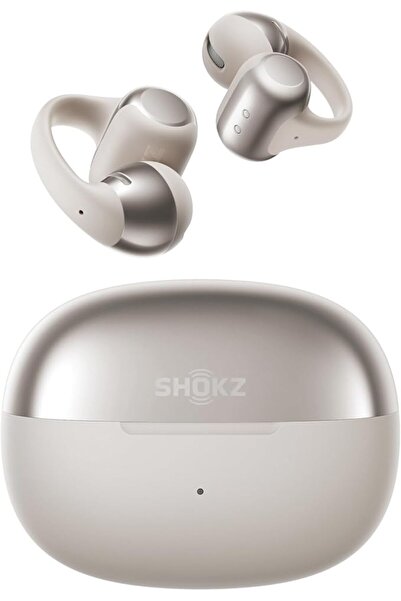 Shokz سماعات أذن مفتوحة OpenDots ONE، سماعات أذن فاخرة بتقنية Dolby Audio بوز...