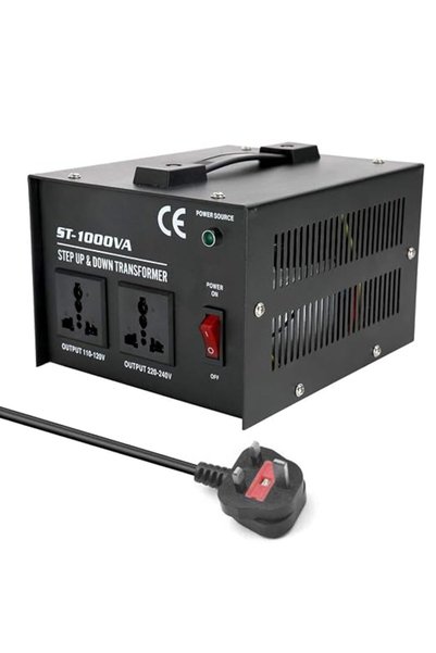 EACAM محول كهربائي ذكي وفعال لرفع وخفض الجهد ST-1000W، جهاز منزلي لتعديل الجه...