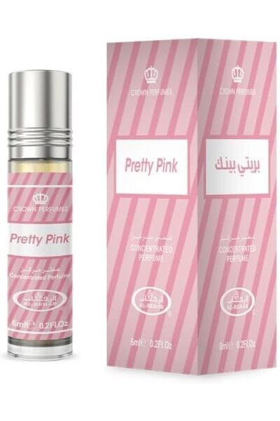 Al Rehab perfumes Al-Rehab Pretty Pink Perfume Oil for Women 6 x 6 ml