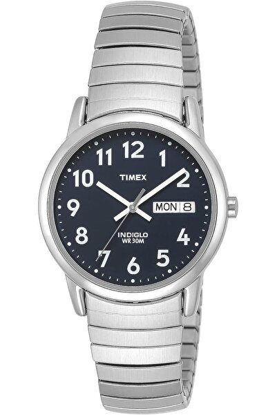 Timex Men's Easy Reader Day-Date Expansion Band Watch