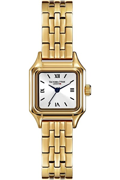 Victoria Hyde Small Square Quartz Ladies Watch, 22mm Stainless Steel Vintage ...