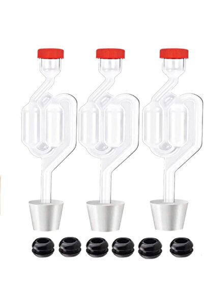 Arabest Twin Bubble Airlocks Set for Fermenting and Brewing,Includes Stoppers...