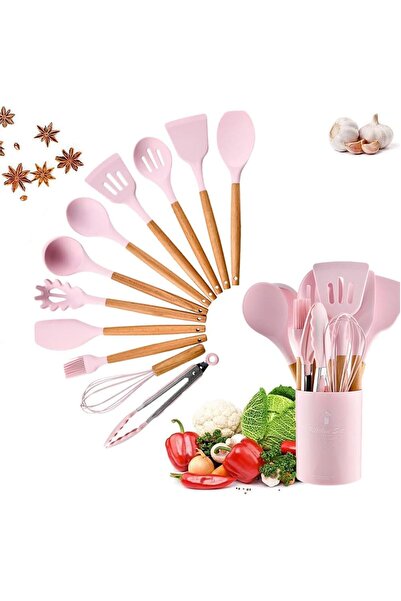 Arabest 12-Piece Silicone Cooking Utensils Set,Heat-Resistant Kitchen Tools w...