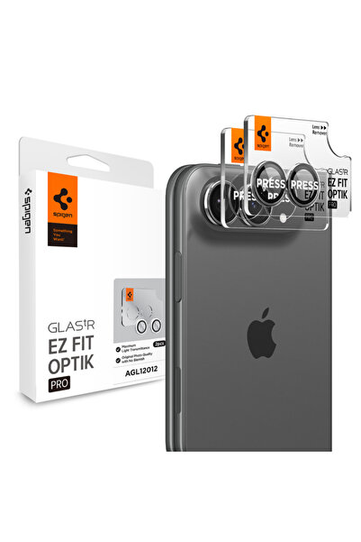 Spigen GlastR EZ FIT Optik Pro Rear Camera Screen Protector for Apple iPhone ...