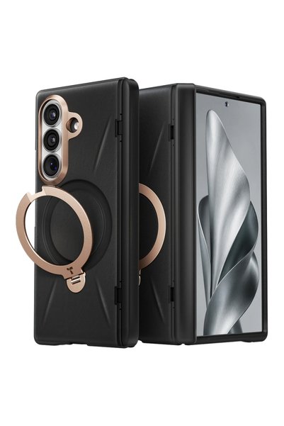 TORRAS Θήκη MagSafe για Samsung Galaxy Z Fold8 Ultra F976, Torras, Δερμάτινη ...