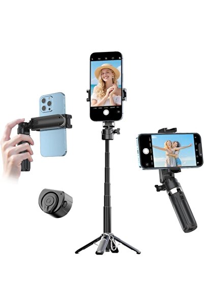 GENERAL Tnw Mini Tripod Selfie Stick for Mobile T26Pro Pocket Size with Remot...
