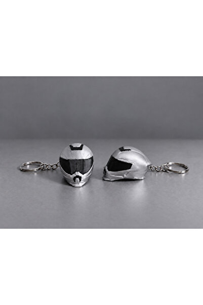 EldoryxLab Motosiklet Motorcu Kaskı Anahtarlık - Motorcycle Helmet Keychain
