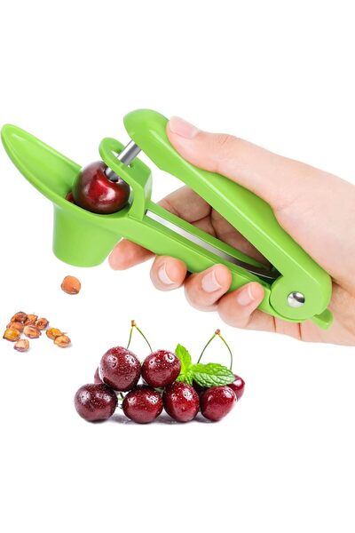 Arabest Heavy-Duty Stainless Steel Cherry and Olive Pitter Tool,Manual Fruit ...