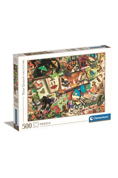 CLEMENTONI 500 Pieces Jigsaw Puzzle - Butterfly Collector (Clementoni-35581)