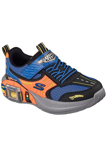 SKECHERS Σνίκερς Γκαράζ, Μπλε, Παιδικά