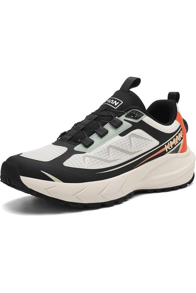 KMAN Men's Running Shoes Cushioning Comfortable Breathable Athletic Workout G...
