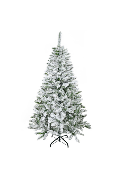 Generic Brand Brad de Crăciun artificial de 150 cm, cu 358 de vârfuri ignifug...