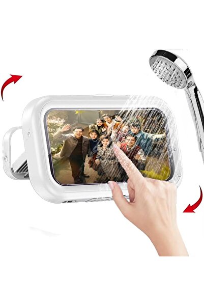 Arabest 480 Degree Rotation Waterproof Shower Phone Holder,Wall Mount Univers...