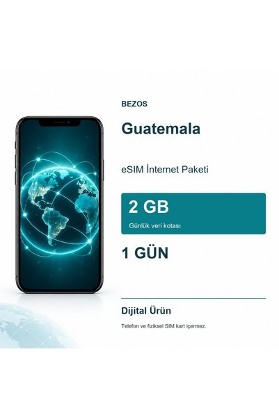 Generic Brand Gvatemala eSIM internet paket dnevno 2 GB 1 dan