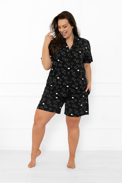 Other Pijama de damă cu mânecă scurtă, pantaloni scurți Bonnie XL