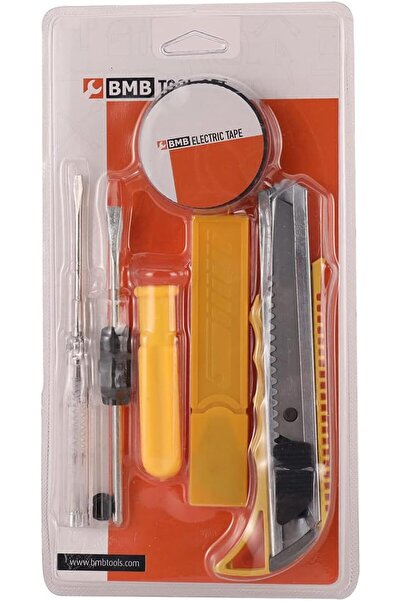 Bmb TOOLS Mixed General Hand Tool Kit 6 Pieces |Portable Small Tool Set | Dai...