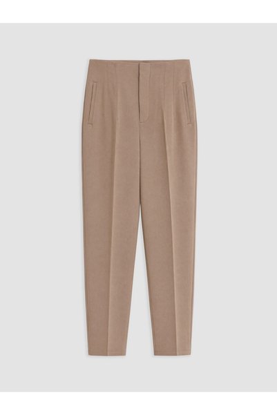 LC Waikiki بنطلون بيج نسائي ضيق