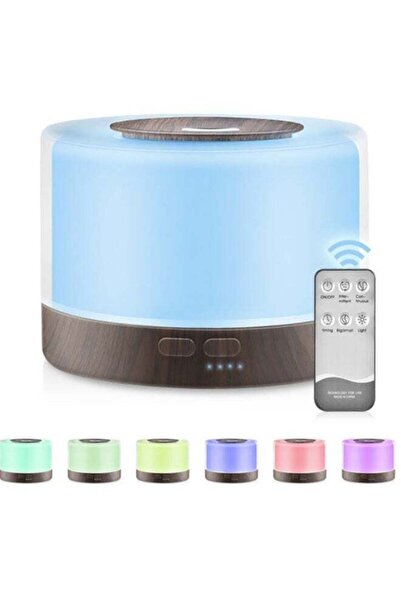 Arabest 500ml Ultrasonic Air Humidifier and Essential Oil Diffuser,7-Color LE...