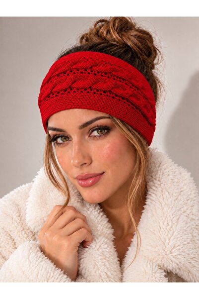 Irmak Kerekli Women's cotton knit bandana | braided hair ear warmer headband ...